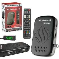 Sunplus starlink hd çanaksız uydu alıcı cihazı süresiz tv (korax, hitech)