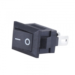 2 pin siyah 3 amper - 250 volt yükseltici anahtari (tk 91)(ic-120)