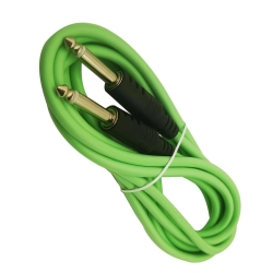 Anfi uzatma kablosu mono 6.3mm 5mt yeşil fully g-526ey