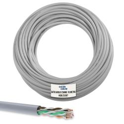 Cablecable cat6 kablo 23awg 0.51mm 10 metre
