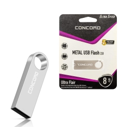 Concord c-u8 usb flash bellek metal ultra flair 8gb