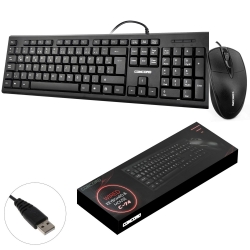 Kablolu klavye q mouse seti concord c-74