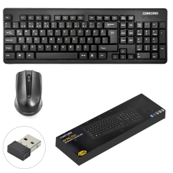 Kablosuz klavye q mouse seti concord c-68