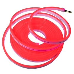 Neon şerit led 12v 2835 dış mekan 5 metre kırmızı red