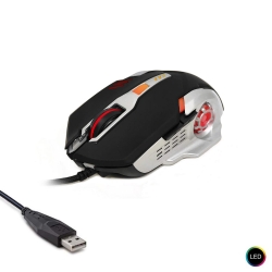 Polaxtor 611-6d kablolu oyuncu mouse 3200 dpi ledli