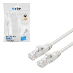 S-link sl-cat6030 cat6 patch network ethernet kablo utp gri 30cm