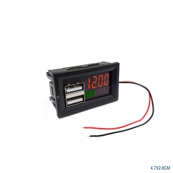 Dijital voltmetre ölçer usb 12v
