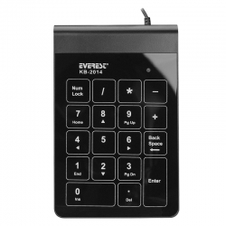 Everest kb-2014 usb dokunmatik numerik standart siyah klavye