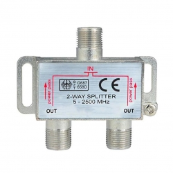 Fully y-e335a 1/2 splitter 5-2500 mhz