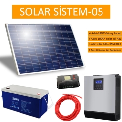 Güneş enerji paneli solar paket 05