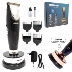 Ipone ip-2029 saç sakal tıraş makinesi şarjlı dijital standlı professional