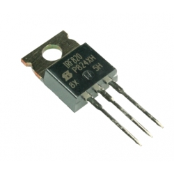 Irf 820 to-220 mosfet transistor