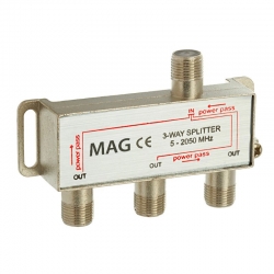 Mag 1/3 splitter 5-2500 mhz