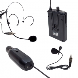 Magicvoice mv-19600 uhf kablosuz yaka mikrofonu (recever xlrli)