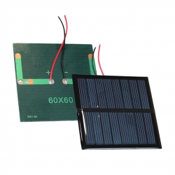 Powermaster gp-18279 öğrenciler için 4.2 volt - 0.6 watt 60x60 mm solar güneş paneli