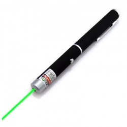 Powermaster pm-2552 2 x aaa pilli tek başlik yeşil laser pointer