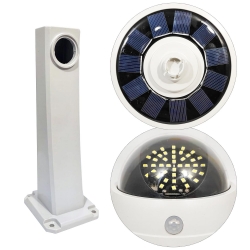 Ranchi rc-2118 solar güneş enerji aydınlatma lambası sensörlü kamera tipi 44 led