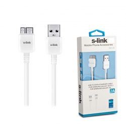S-link smg-495 note3 data şarj kablosu