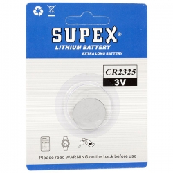 Supex cr2325 3 volt lityum pil (tekli)
