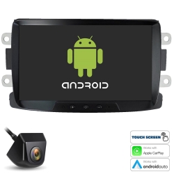 Tablet multimedya android 8 3+32gb carplay dacia duster navera nv-ddt5