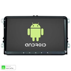 Tablet multimedya android 9 2+16gb carplay volkswagen (2006-2017) jack martin jm-28vwcp