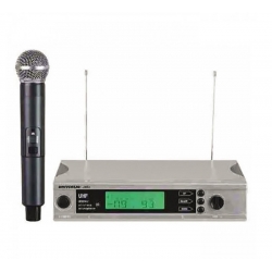 Uhf kablosuz mikrofon 1 el universal j-88u